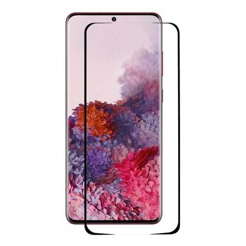 Защитное стекло Zibelino 3D для Samsung S20 Plus (6.7) черный (with unlock touch 0.18mm) в Билайн