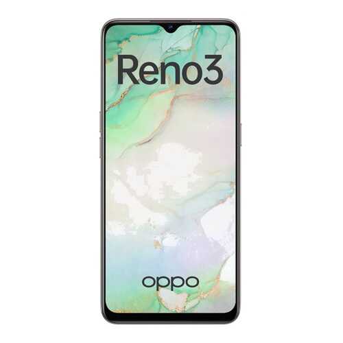 Защитное стекло Zibelino для Oppo Reno 3/A91 Black в Билайн