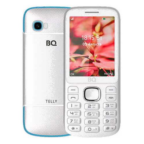 Мобильный телефон BQ-2808 TELLY White/Blue в Билайн