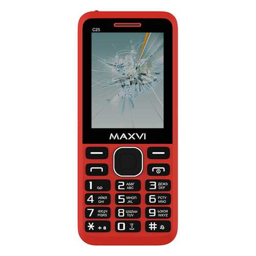 Мобильный телефон Maxvi C25 Red в Билайн