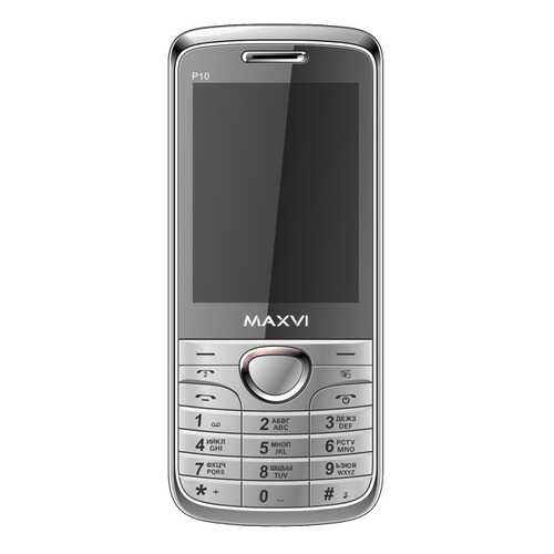 Мобильный телефон Maxvi P10 Silver в Билайн