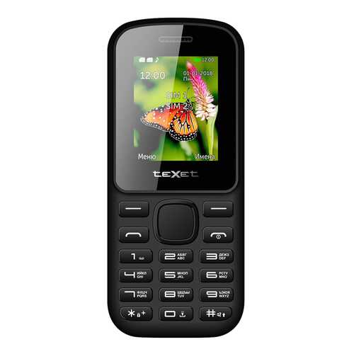 Мобильный телефон teXet TM-130 Black в Билайн