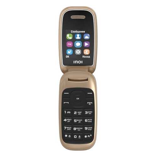 Мобильный телефон INOI 108R Gold в Билайн