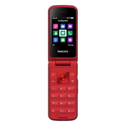 Мобильный телефон Philips Xenium E255 Red в Билайн