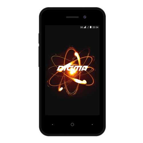 Смартфон Digma Linx Atom 3G 4Gb Black в Билайн