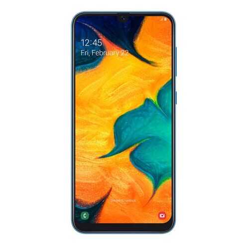 Смартфон Samsung Galaxy A30 (2019) 32Gb Blue (SM-A305F) в Билайн